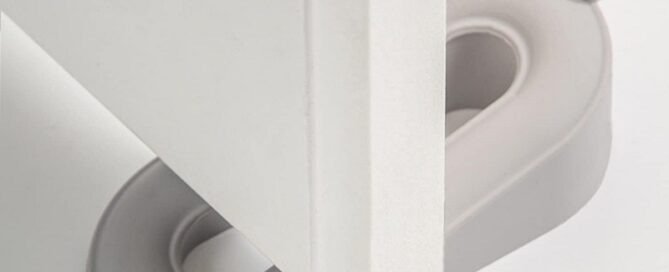 Silicone Door Stoppers for Bottom of Door Anti-Slip Rubber Door Stop Wedge with Holder