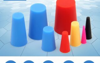 Silicone Rubber Tapered Plug High-Temperature Resistant Rubber Stoppers for Hole Plugs