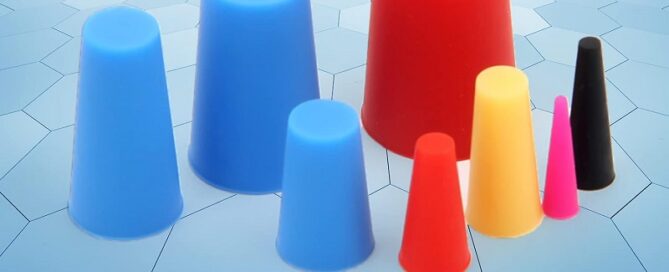 Silicone Rubber Tapered Plug High-Temperature Resistant Rubber Stoppers for Hole Plugs