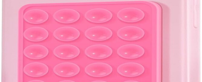 Silicone Suction Phone Case Adhesive Mount Hands-Free Sticky Cell Phone Mirror Holder