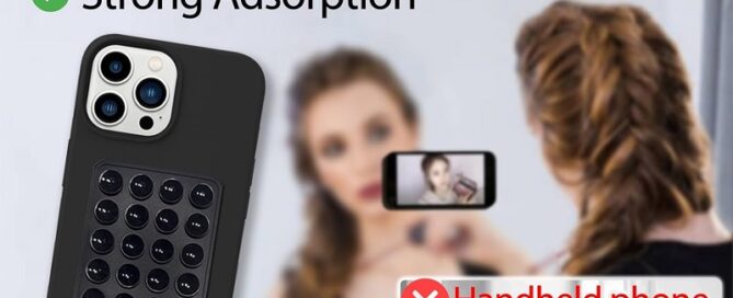 Silicone Suction Phone Mount Silicon Adhesive Phone Stand Non-Slip Suction Cup Phone Mount