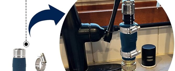 Thickened Silicone Sleeve Easily Connects to Bath Faucet Rubber Hose Connector