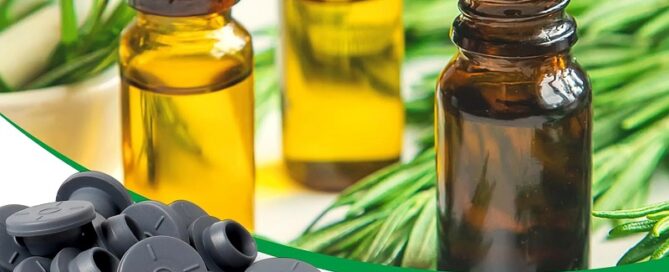 Vial Rubber Mushroom Stoppers Self Healing Rubber Injection Ports Mushroom Jar Lids