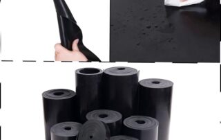 Anti-vibration Rubber Belting Neoprene Rubber Sheet Solid Rubber Strips Roll Pad