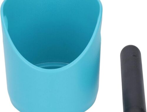 Coffee Grind Trash Bin Scratch Resistant Coffee Knock Box Rubber Reduce Noise for Coffee Bar