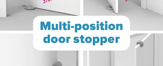 Door Guard Rubber Door Stoppers Door Pinch Guard Multi-Function Door Stoppers