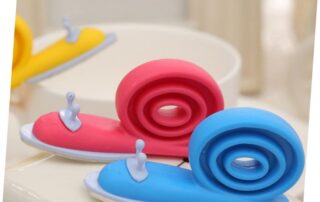 Elephant Shield Liquid Rubber Door Clip Snail stops Rubber Anti Animal Door Stopper Cartoon Shield