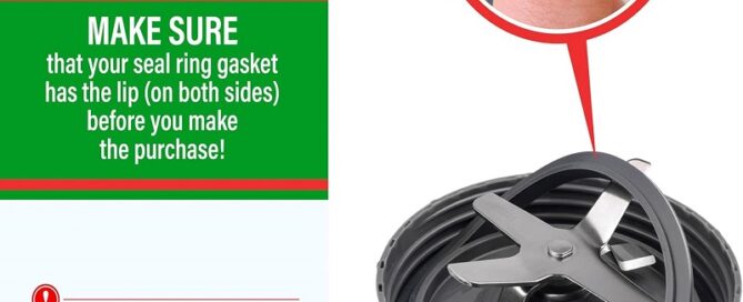 Gasket Rubber Seal Ring for Blender Silicone blender Gasket Magic Rubber