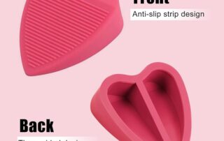 Heart Shaped Rubber Door stops Wall Protectors and Reduce Noise Door Stops Door Wedge Door Holders