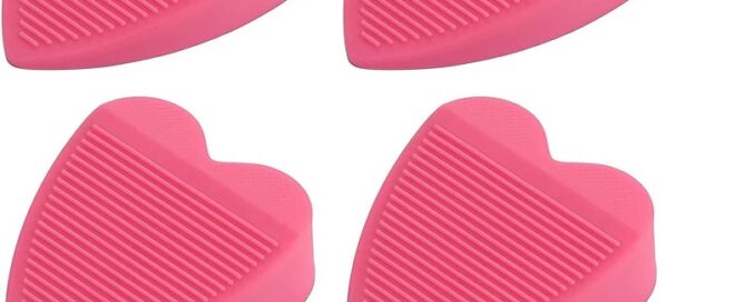 Heart Shaped Rubber Door stops Wall Protectors and Reduce Noise Door Stops Door Wedge Door Holders
