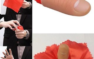 Magician's Rubber Thumb Tip For Real Finger Magic Tricks Magic Silicone finger