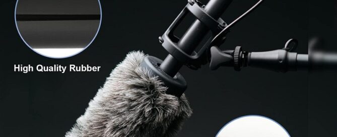 Microphone Shock Mount Rubber Sleeve Sturdy Mic Shock Mount Rubber Spacer Tube Rubber Washer