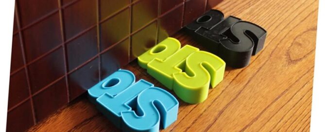 Rubber Door Cute Stopper Silicone Door Holder Fashion Door Stopper Bumper Guard Buffer Floor