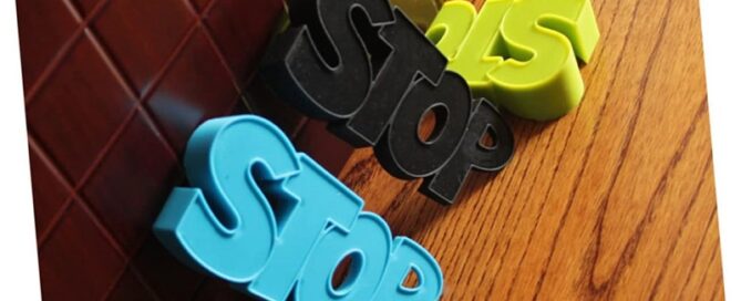 Rubber Door Cute Stopper Silicone Door Holder Fashion Door Stopper Bumper Guard Buffer Floor