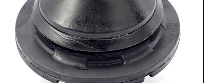 Rubber Rear Upper Coil Spring Isolators Rubber Rear Suspension Spring Mounting