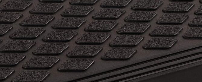 Rubber Step Mats Rubber Stair Treads Non-Slip Outdoor Anti-Slip Step Mat with Nosing