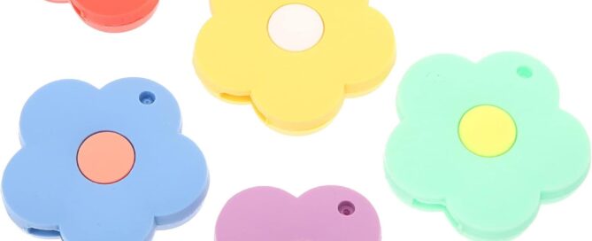 Silicone Flower Key Covers Silicone Key Protector Caps Keychain Key Sleeve
