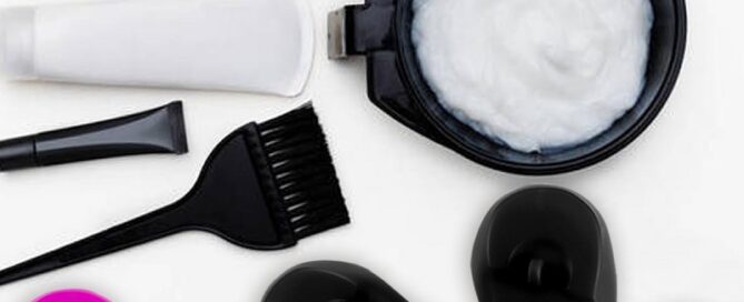 Silicone Highlighting Cap Silicone Hair Dye Ear Covers Waterproof Ear Protector Caps