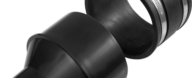 4-inch Rubber Coupling 4-inch Flexible Cuff Rubber Coupler Rubber Pipe Joint