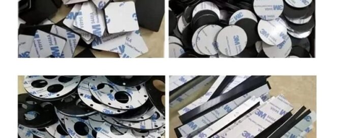 Adhesive Backed Rubber Strips Thin Silicone Rubber Gasket Sheet Gaskets DIY Material
