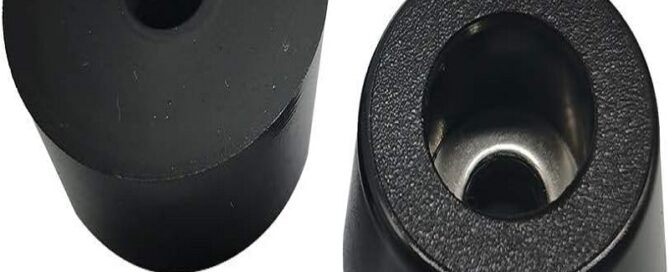 Adjustable Rubber Feet Non-Slip Furniture Bumper Pads with Stainless Steel Washer