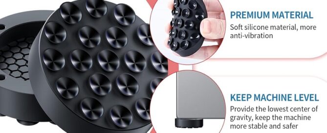 Anti Vibration Pads for Washing Machine Vibration Pads Pedestals Washing Machine Anti-vibration Mat