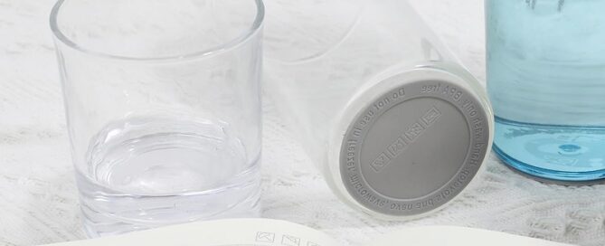 Anti-slip Silicone Bottoms with Adhesive Rubber Based Adhesive Thermal Bottle Bottoms