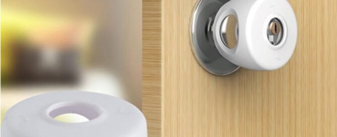 Baby Safety Doorknob Rubber Sleeves Baby Door Rubber Door Knob Covers