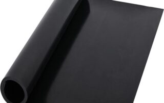 Butyl Rubber Sheet Neoprene Rubber Strip Rolls for DIY Gaskets Anti-Vibration Cushion