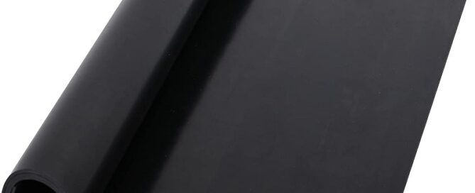 Butyl Rubber Sheet Neoprene Rubber Strip Rolls for DIY Gaskets Anti-Vibration Cushion