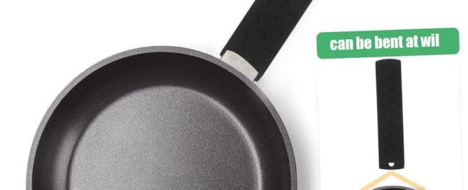 Pot Handle Insulation Sleeve Pot Silicone Handle Holders Rubber Pan Handle Sleeve
