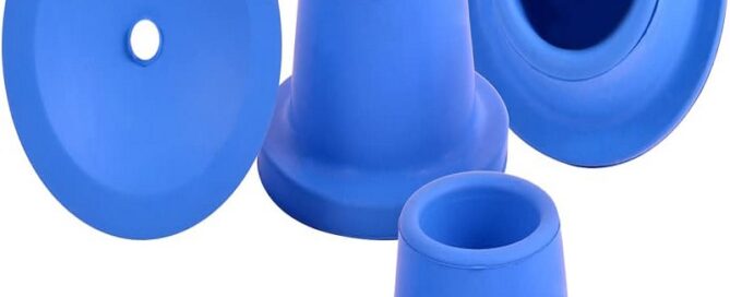 Rubber Feet for Shower Chair Bath Seat Non-Skid Shower Bench Rubber Suction Cup Feet