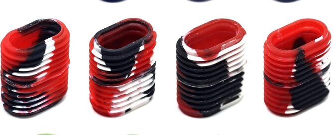 Rubber Fishing Reel Handle Grip Sleeve Non-Slip Baitcaster Knob Covers for Casting or Spinning Reel