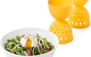 Rubber Good Grips Silicone Egg Poachers Silicone egg bowl egg holder