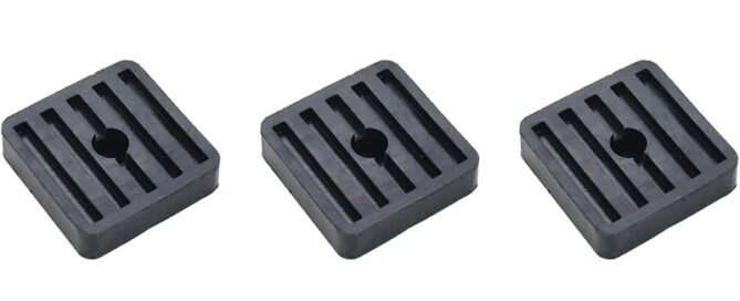 Rubber Isolation Mounts Air Conditioning Condenser Outer Machine Rubber Vibration Damping Pads