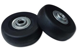 Rubber Wheel For Trolley Suitcase Luggage Travel Wheel Rubber Swivel Trolley Casters