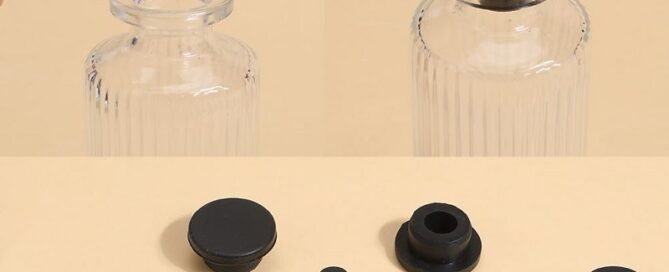 Silicone Hole Plug Black Rubber Round Waterproof Tube End Cover Automotive Rubber Hole Plugs