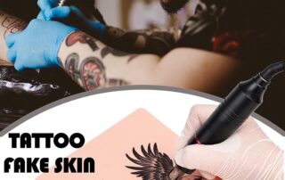Tattoo Fake Skin Practice Double Side Rubber Pads Microblading Practice Skin for Tattoo