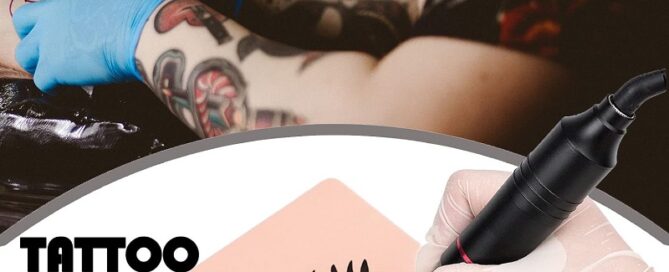 Tattoo Fake Skin Practice Double Side Rubber Pads Microblading Practice Skin for Tattoo