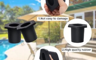 Wedge Gasket Outdoor Table Umbrella Hole Insert Plug Silicone Umbrella Table Hole Adapter