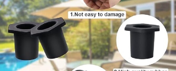 Wedge Gasket Outdoor Table Umbrella Hole Insert Plug Silicone Umbrella Table Hole Adapter