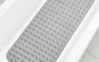 Bathtub and Shower Silicone Mats Extra Long Non-Slip Bath Silicone Mat