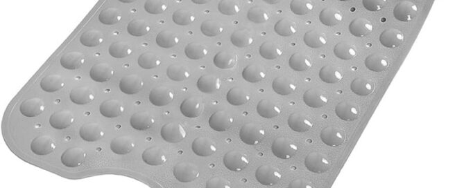 Bathtub and Shower Silicone Mats Extra Long Non-Slip Bath Silicone Mat