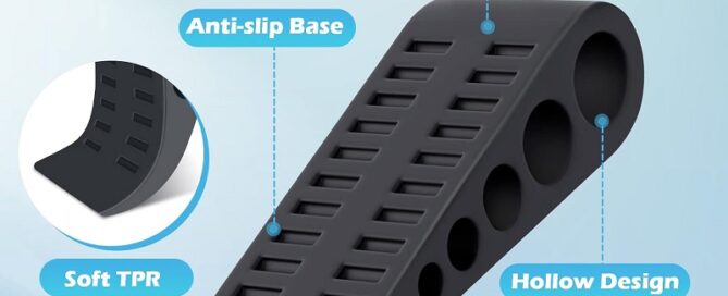 Door Stopper Rubber Bush Rubber Door Stoppers for Bottom of Door Door Stop Wedge