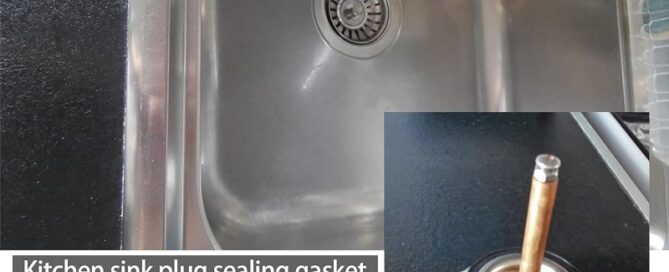 Kitchen Sink Stopper Gasket Kitchen Strainer Basket Plug NBR Rubber Sealing Gasket