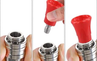 Pressure Rubber Washer Nozzle Guard Pressure Washer Spray Gun Nozzle Tips