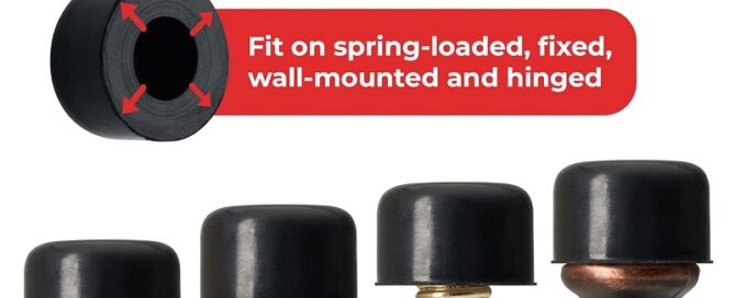 Rubber Door Stop Stud Tips Door Stopper Rubber Bush Springe Hinge End Caps for Wall