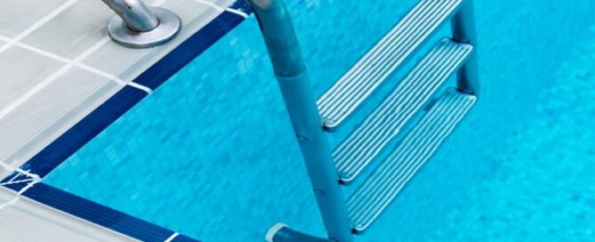Rubber Pool Deck Ladder Bumpers Rubber Foot Cover Protect Swimming Pool Liner