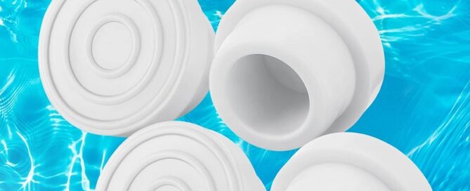 Rubber Pool Deck Ladder Bumpers Rubber Foot Cover Protect Swimming Pool Liner