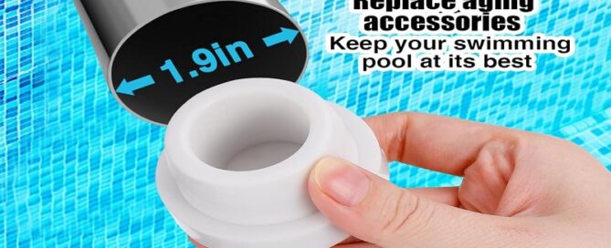 Rubber Pool Deck Ladder Bumpers Rubber Foot Cover Protect Swimming Pool Liner